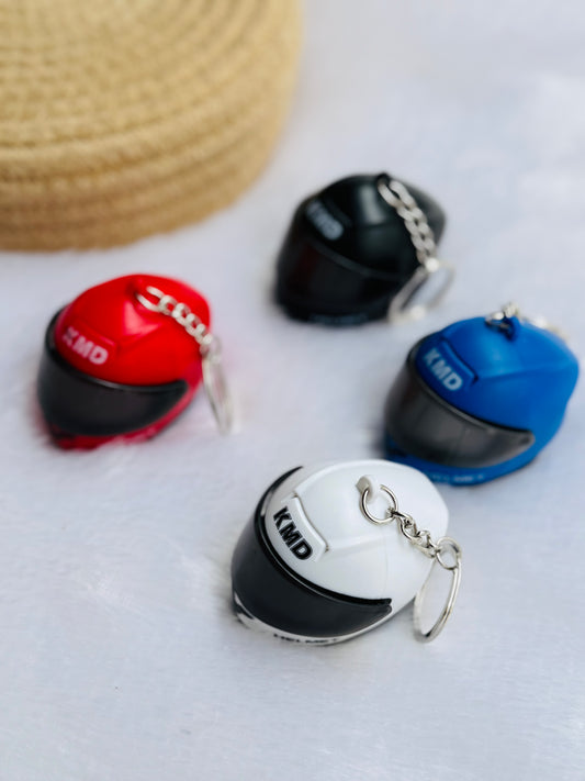 Helmet keychain