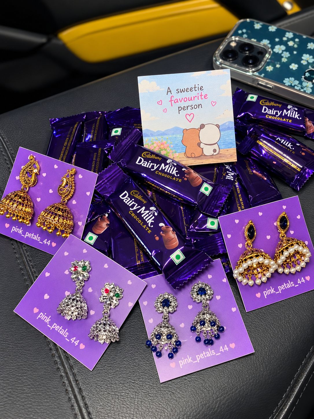 Dairymilk jhumka surprise