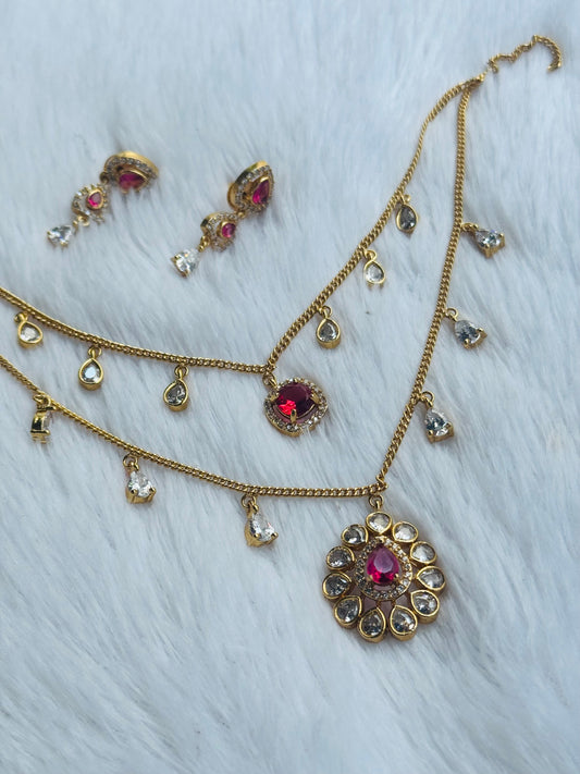 Layered necklace
