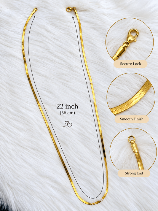 Snake chain (22 inch)