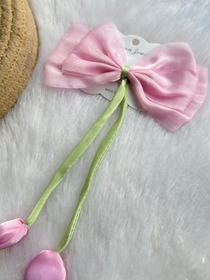 Tulip hair bow