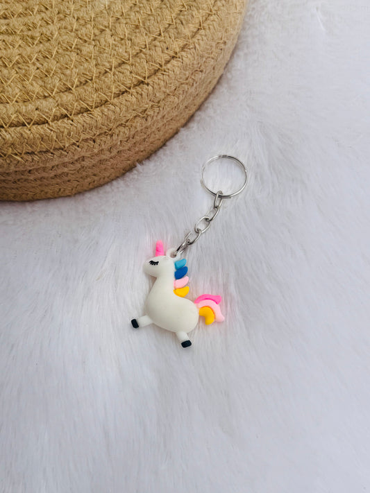 Unicorn keychain