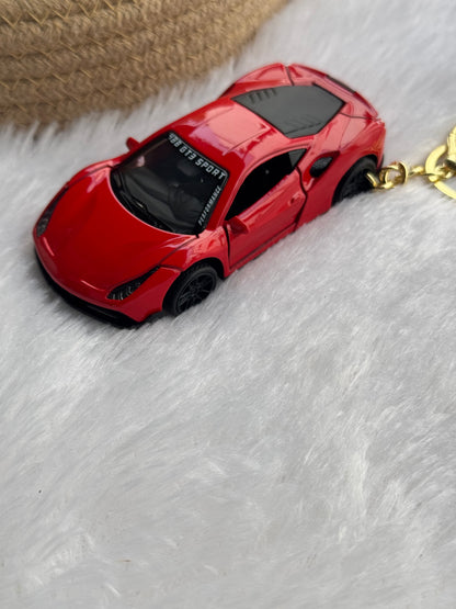 Luxury car keychain