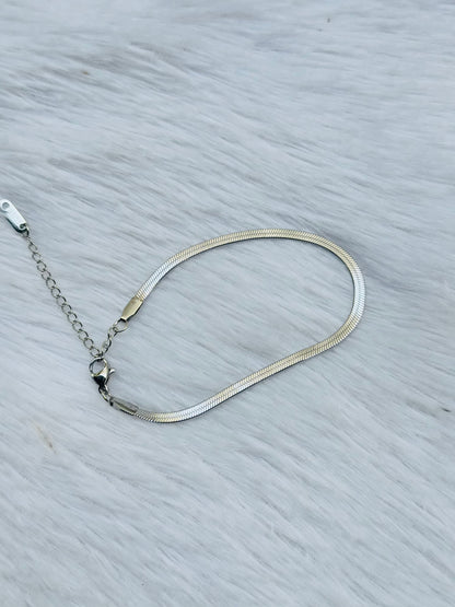 Snake bracelet (silver)