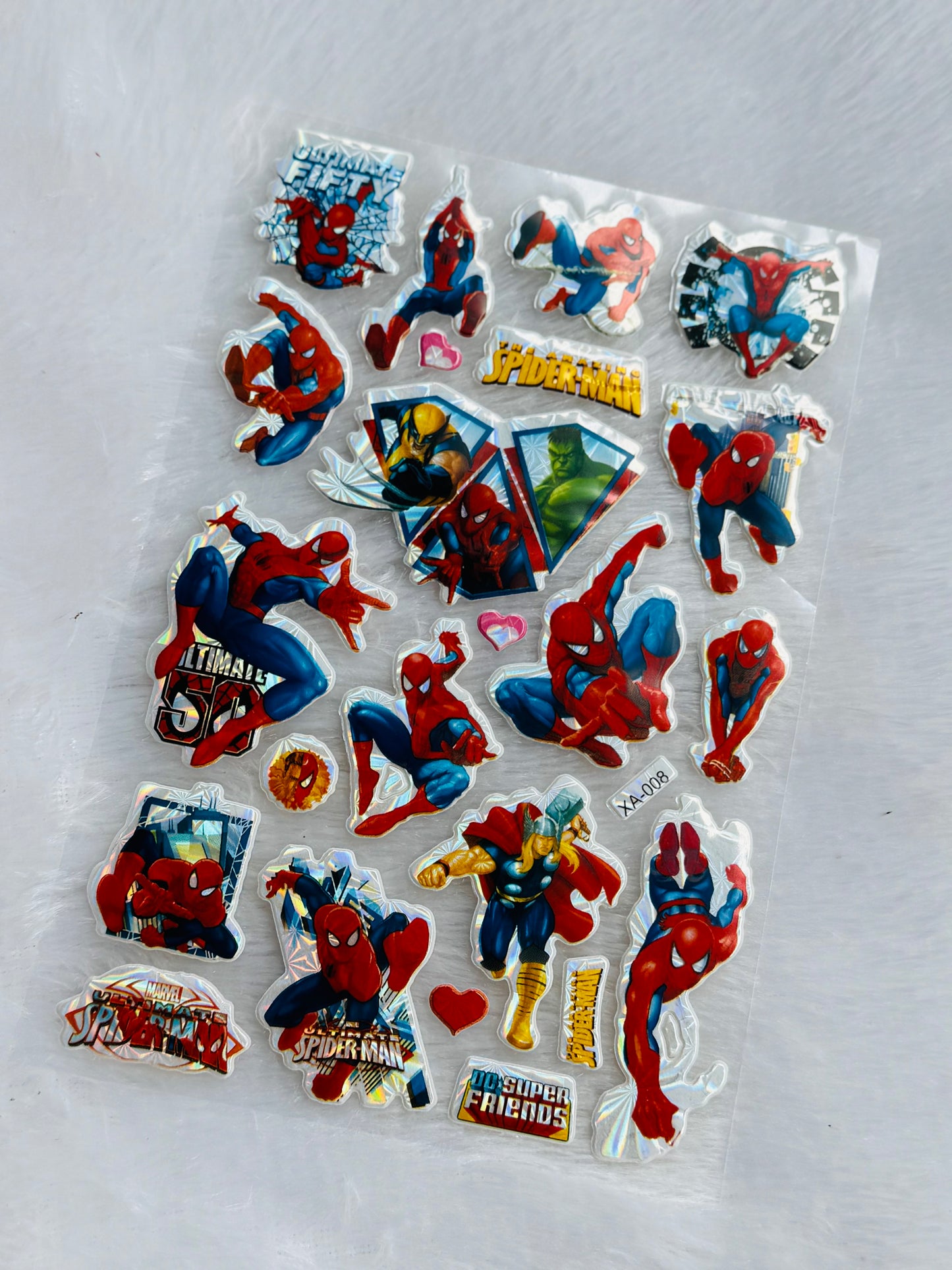 Spider man sticker
