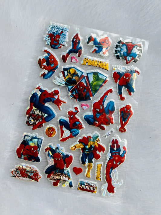 Spider man sticker