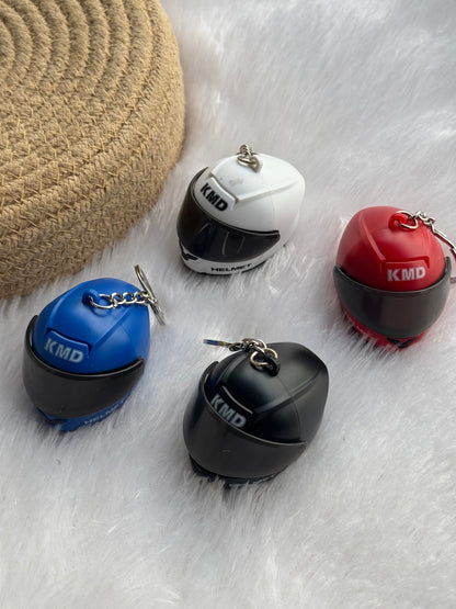 Helmet keychain