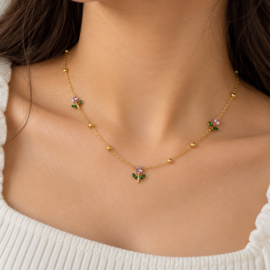 Tulip necklace