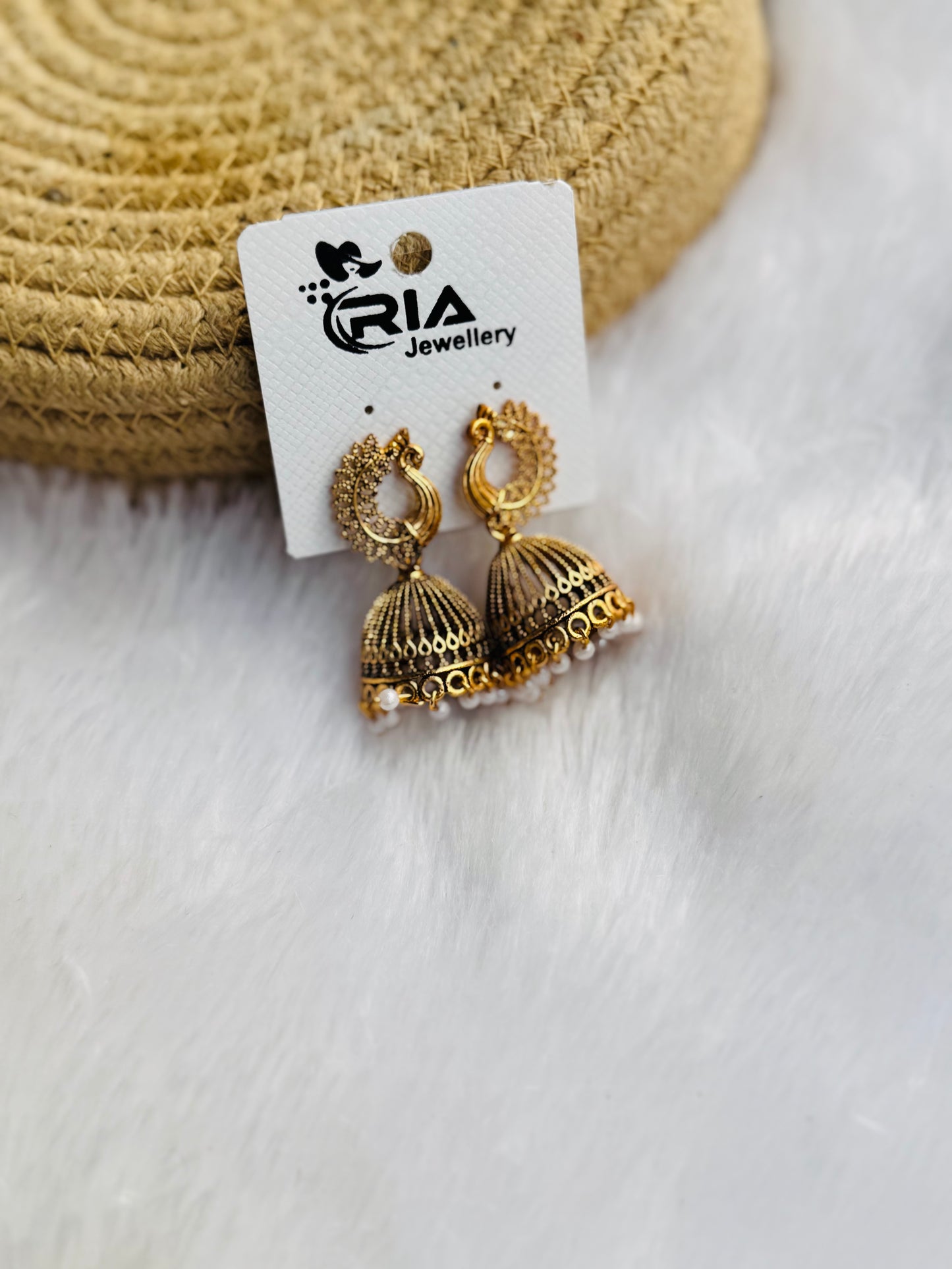 Peacock jhumka