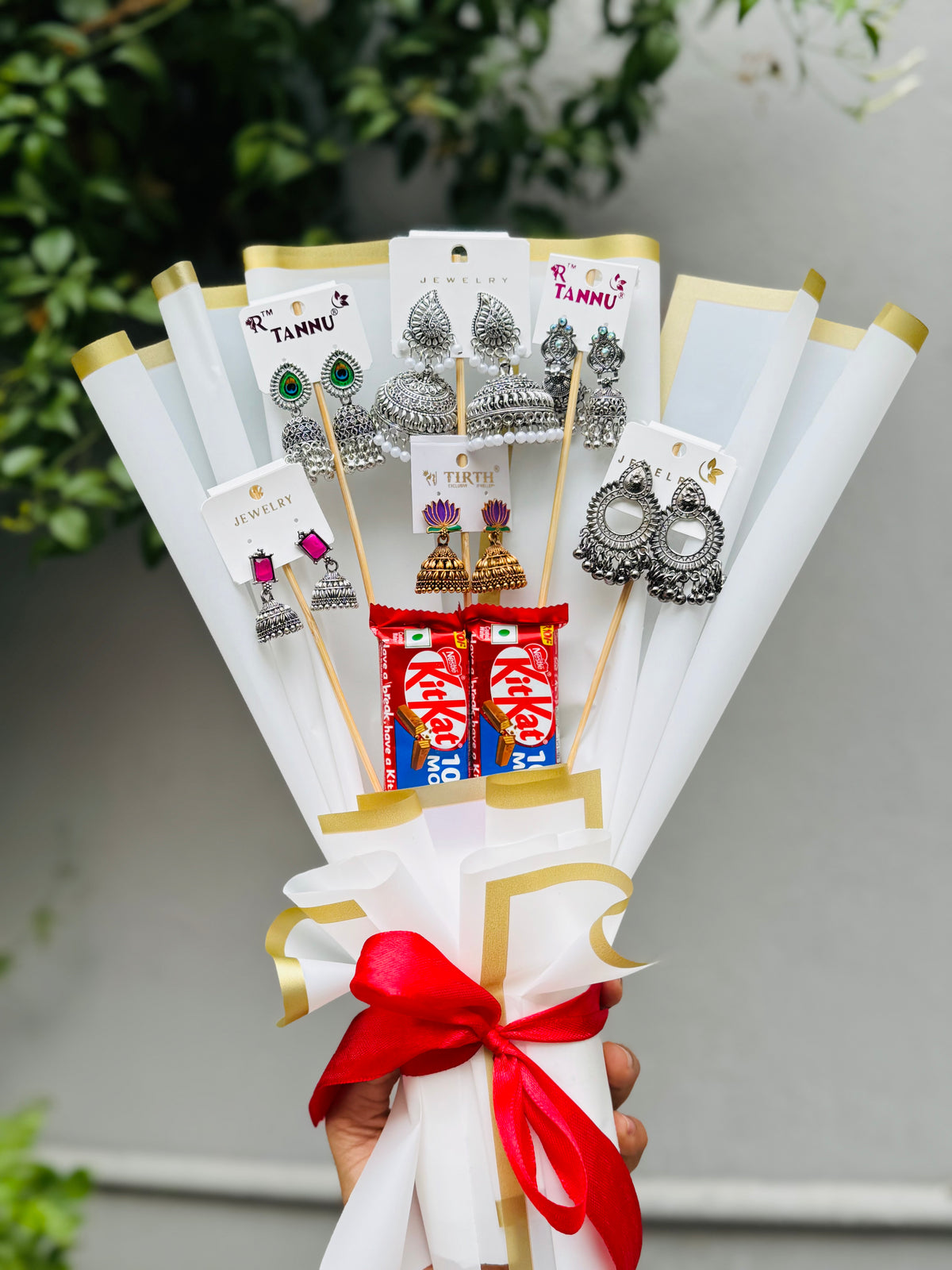 Jhumka bouquet