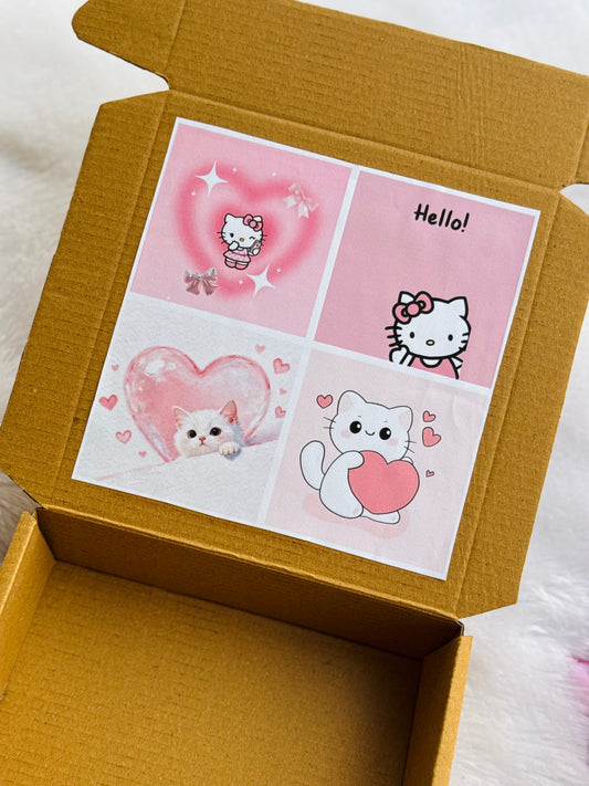 Pink theme sticker