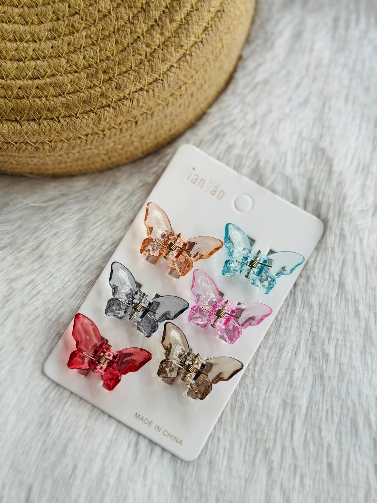 Mini butterfly card
