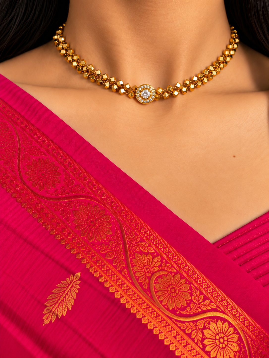 Ashtapailu necklace
