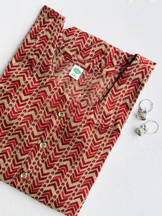Zigzag kurti