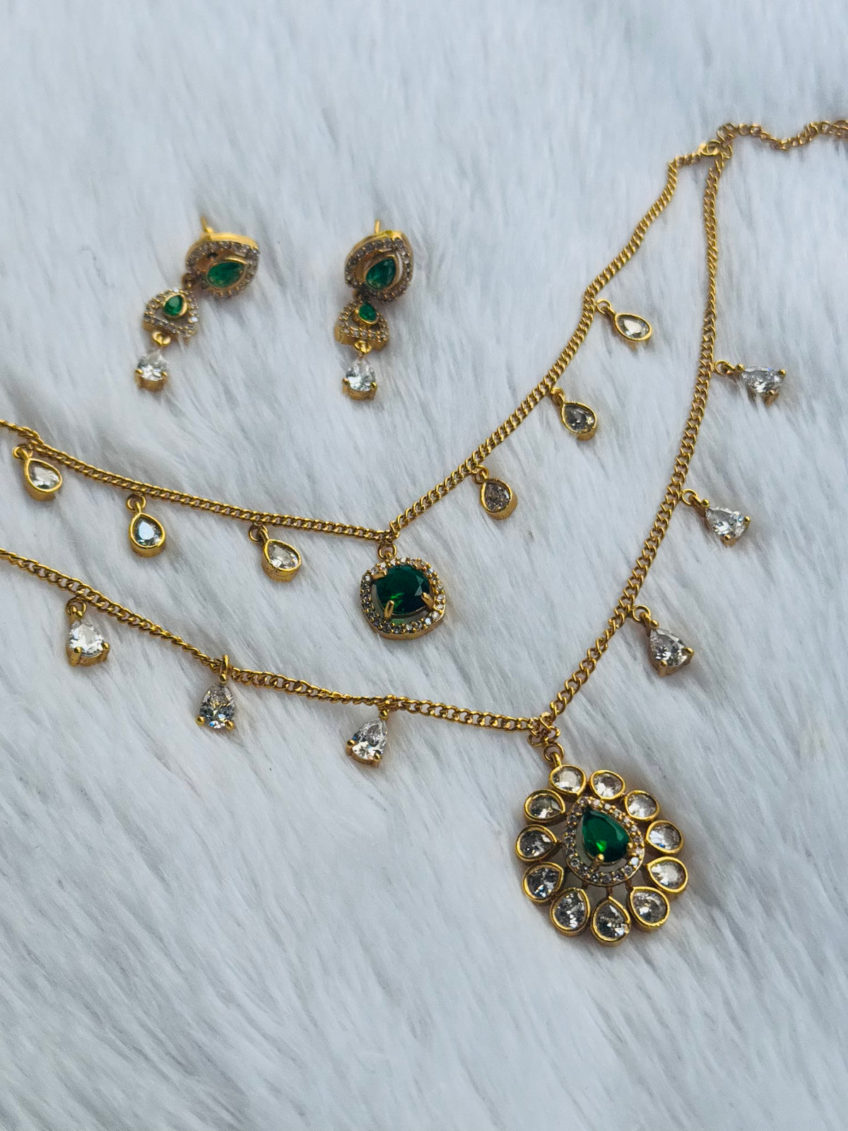 Layered necklace