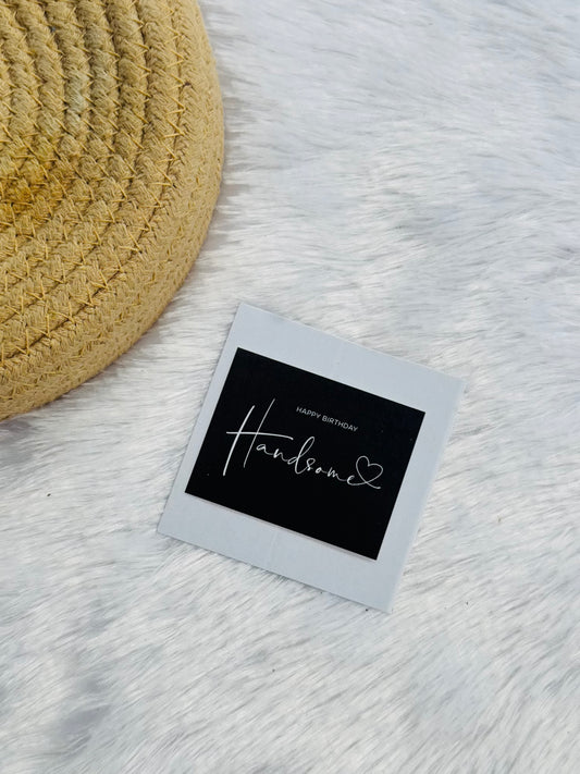 Handsome card