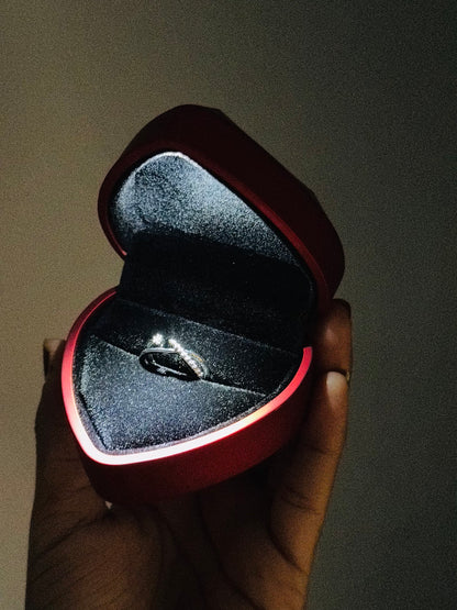 Ring with Led box