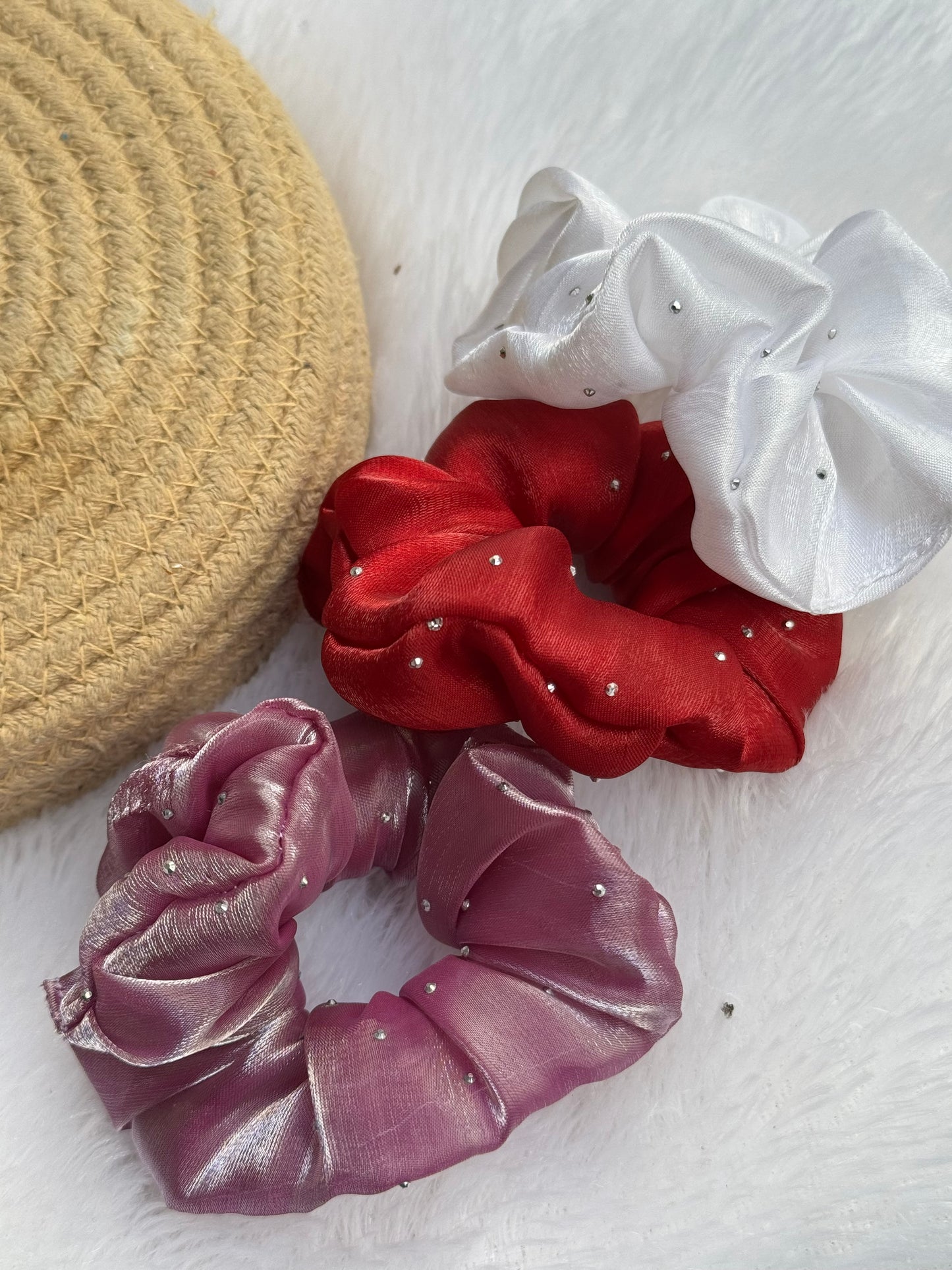 Drops scrunchies