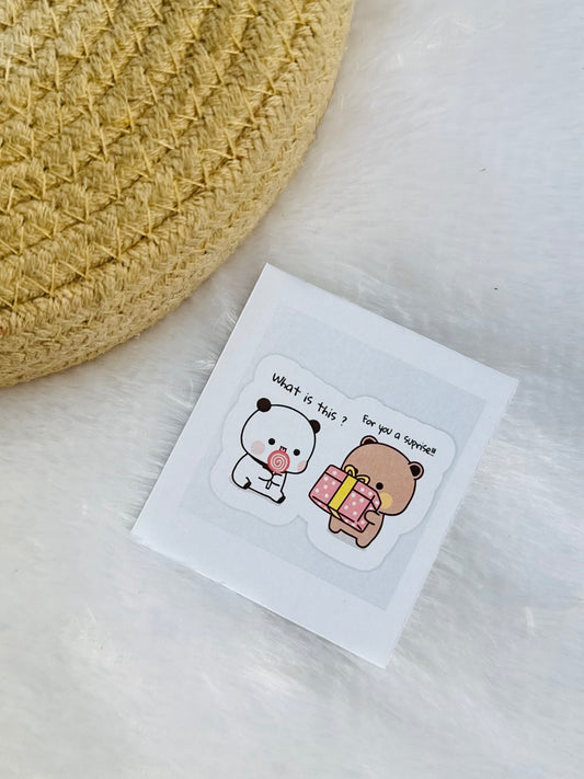 Surprise card
