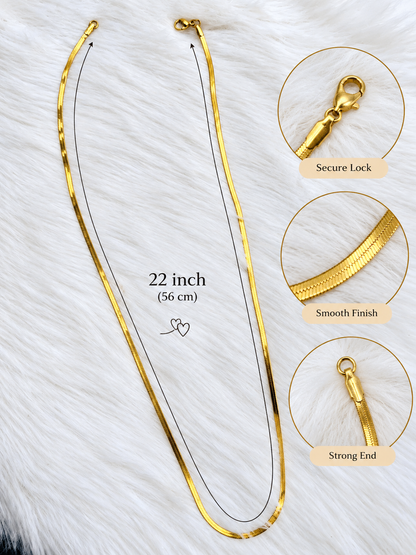 Snake chain (22 inch)