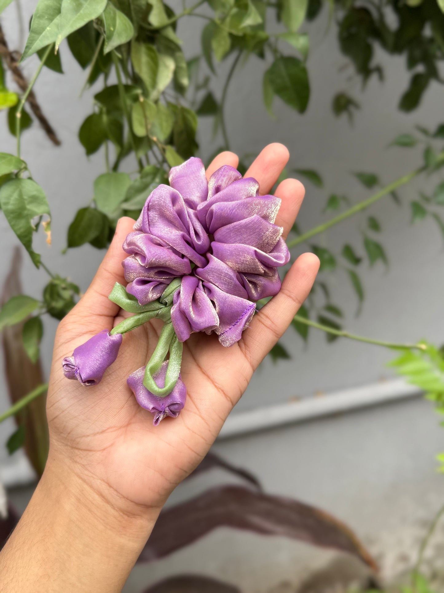 Tulip scrunchies