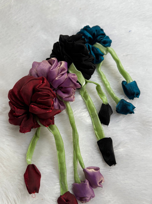 Tulip scrunchies