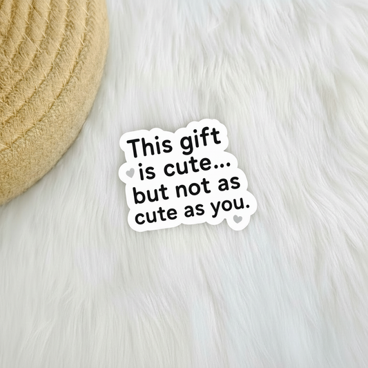 Cute Sticker - Enhanced Colors