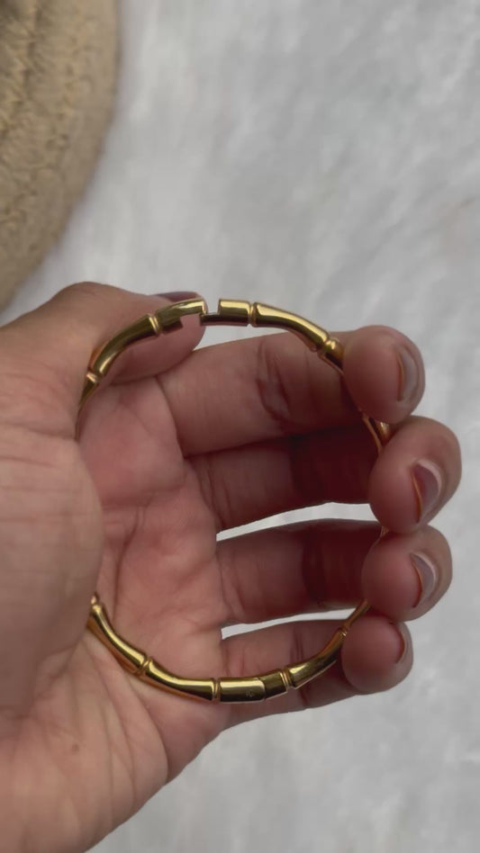 Bamboo cuff